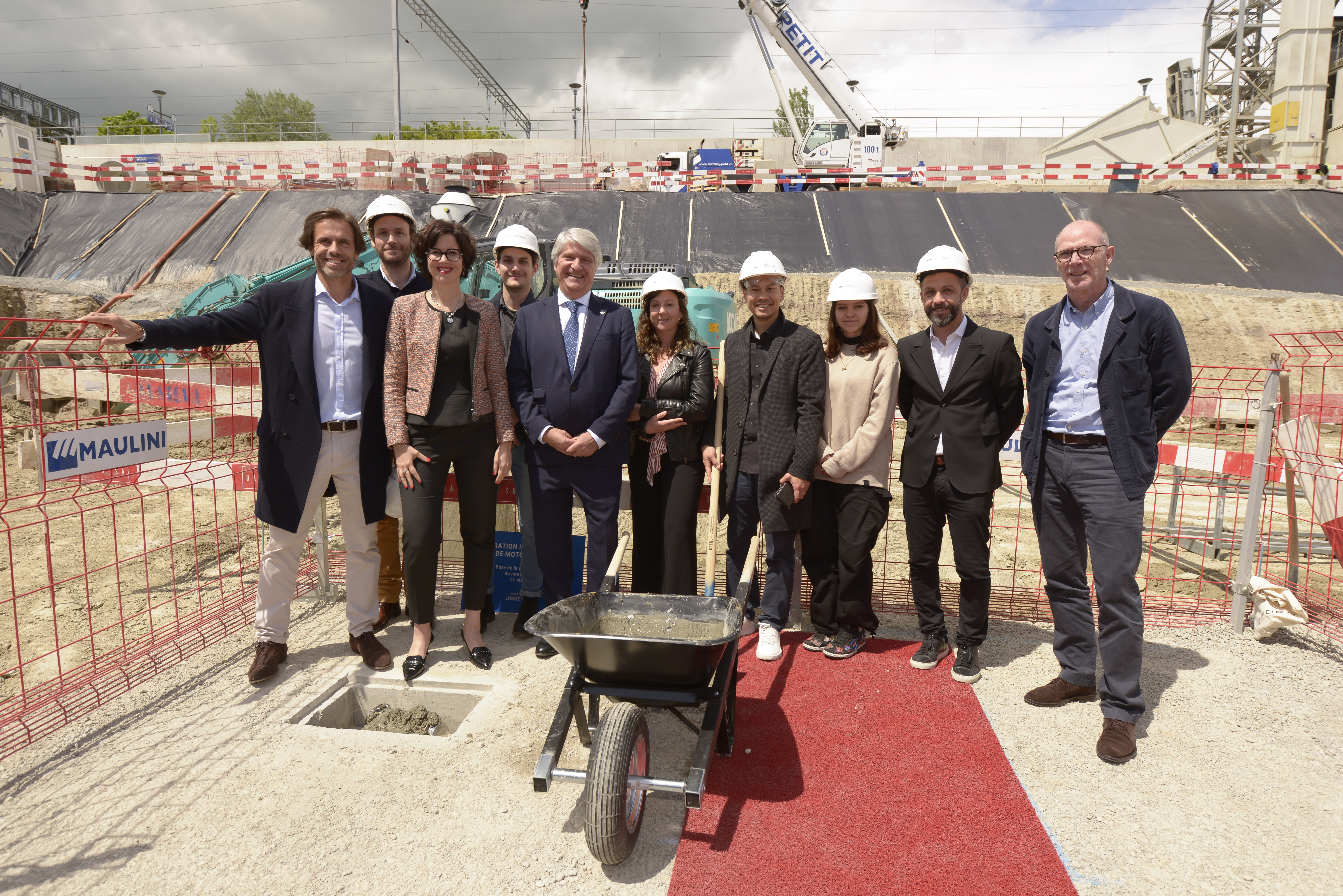 Laying of the first stone - International Motorcycling Federation