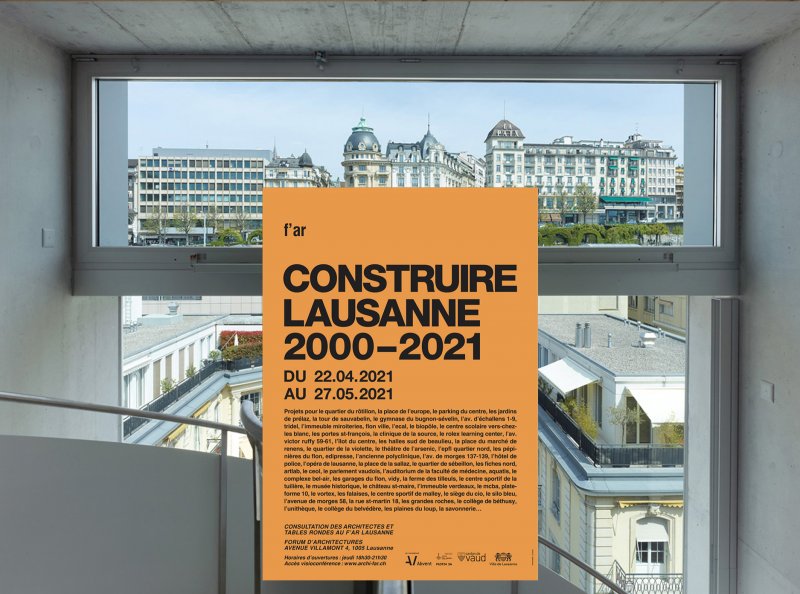 Débat | Construire Lausanne | 20 ans du f'ar