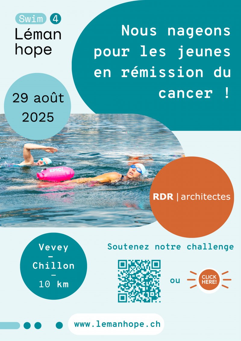 Swim 4 Léman Hope 2025 – A Solidarity Challenge for Children in Cancer Remission