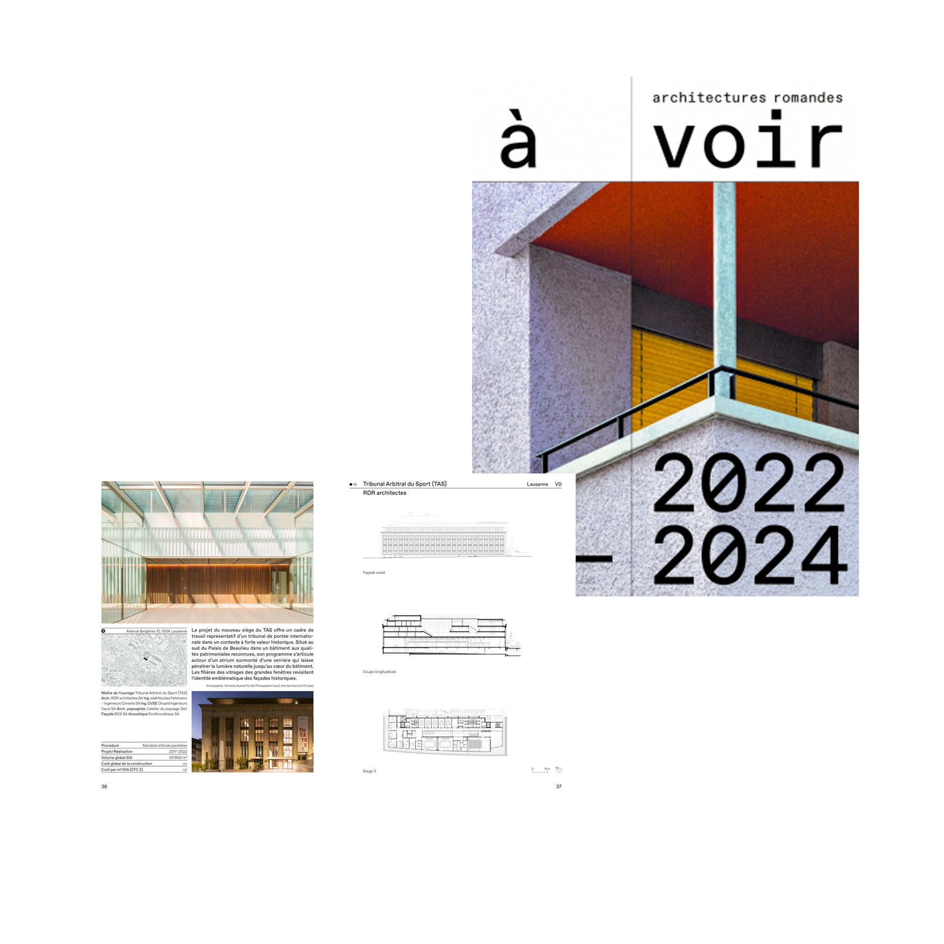 à voir | architecture romande 2022-2024